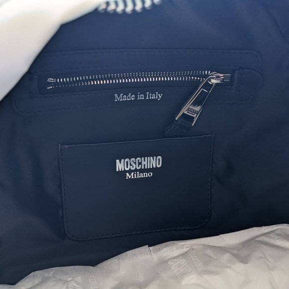 SS20 Moschino Coutre Jeremy Scott WHITE PUMPKIN FACE GHOST BACKPACK TRICK main image 8